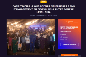 Retour de l&rsquo;Infodrome sur nos 20 ans en Côte d&rsquo;Ivoire
